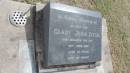 Glady Jean DYER
d 10 Apr 1986 aged 55
Peak Downs Memorial Cemetery Capella Cemetery