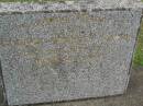 George Stanley HARRIS,
died 29 July 1972 aged 50 years;
Pimpama Uniting cemetery, Gold Coast