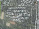 Stuart Robert BLACK,
husband father pop,
died 17 Feb 1955 aged 75 years;
Pimpama Uniting cemetery, Gold Coast