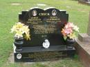 James Frederick CRICK,
died 20-8-1989 aged 61 years;
Nancy Catherine CRICK,
a href=http:en.wikipedia.orgwikiNancy_Crickeuthanasia martyra,
died 22-5-2002 aged 69 years;
parents of Wayne & Daryle,
father and mother-in-law of Jackie,
grandparents of Celest, Seona, Craig (dec) & Warren (dec),
great-grandparents of FLYNN, Jai, Sara, Abby, Hana & Jess;
Pimpama Uniting cemetery, Gold Coast