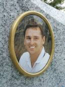 Justin Douglas SUMMERGREENE,
17-07-1970 - 23-11-2003,
eldest son of Doug & Sue,
brother of Brad, Malisa & Damien,
grandson uncle;
Pimpama Uniting cemetery, Gold Coast