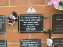 William R. LIGHTBODY,
died 11 Jan 1996 aged 81 years;
Pimpama Uniting cemetery, Gold Coast