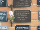 Annie Gladys HOLST,
died 16 Aug 2006 aged 93 years;
Pimpama Uniting cemetery, Gold Coast