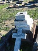 Margaretha SCHAFFERIUS (nee FUNK),
born 3 Dec 1870 in Munchhausen, Germany,
died 27 July 1908;
Plainland Lutheran Cemetery, Laidley Shire