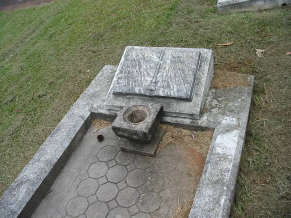 Hilda May SOMMERLAD, mother,  | died 4 Sept 1937 aged 57 years;  | Charles William SOMMERLAD, father,  | died 27 Feb 1948 aged 68 years;  | Slacks Creek St Mark's Anglican cemetery, Daisy Hill, Logan City  | 