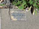 Leslie Watson WELLS
20-12-1993
age 50
St Margarets Anglican memorial garden, Sandgate, Brisbane