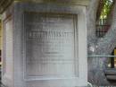 Robert Travers ATKIN
born at Fern Hill County Cork, Ireland
29 Nov 1841
died at Sandgate Queensland
May 25 1872
St Margarets Anglican memorial garden, Sandgate, Brisbane