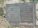 Ronald William SMITH
5 Nov 1987, aged 79
Ivy May SMITH
8 Jul 1996, aged 83
Stone Quarry Cemetery, Jeebropilly, Ipswich