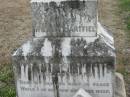 William HARTFIEL
7 Oct 1897, aged 26
Stone Quarry Cemetery, Jeebropilly, Ipswich