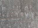 Danial Bernard DWYER;
Margaret Mary,
wife;
Tallebudgera Catholic cemetery, City of Gold Coast