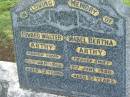 Edward Walter ARTHY
13 Jan 1962, aged 72
Mabel Bertha ARTHY
9 Jun 1990, aged 92
Tamrookum All Saints church cemetery, Beaudesert