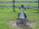 Susan GOODIN
b: 9 Jun 1841, d: 9 Apr 1895
(husband) James GOODIN
b: 28 Sep 1828, d: 2 Apr 1911
Tamrookum All Saints church cemetery, Beaudesert