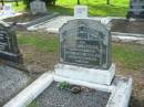 William J DOWNES
b: 3 Jul 1899, d: 7 Nov 1958
Lucy Ethel DOWNES
b: 23 Apr 1903, d: 8 Apr 1991
Tamrookum All Saints church cemetery, Beaudesert