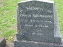 David SALISBURY
18 Jul 1969, aged 71
Dave
Tamrookum All Saints church cemetery, Beaudesert