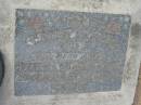 Frances Mary SALISBURY
d: 29 Oct 1973, aged 68
Tamrookum All Saints church cemetery, Beaudesert