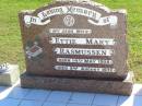 Ettie Mary RASMUSSEN, wife, born 14 May 1908 died 2 August 1972; Tarampa Apostolic cemetery, Esk Shire 
