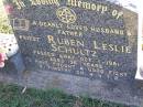 Ruben Leslie SCHULTZ, husband father, died 1 Oct 1981 aged 56 years; Tarampa Apostolic cemetery, Esk Shire 
