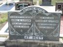 Anna A LITZOW
14 Sep 1955 aged 61
August F W LITZOW
14 Aug 1974 aged 84
Tarampa Baptist Cemetery, Esk Shire