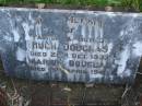 Hugh DOUGLAS,
father,
died 25 Oct 1937;
Marion DOUGLAS,
mother,
died 19 April 1940;
Tiaro cemetery, Fraser Coast Region