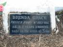 Brenda Grace DAWSON,
died 9 July 1962 aged 2 years 3 months;
Tiaro cemetery, Fraser Coast Region