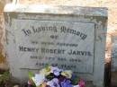 Henry Robert JARVIS died 29 Dec 1945 aged 65 years,
Tingalpa Christ Church (Anglican) cemetery, Brisbane