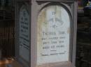 Thomas DAW
died 28 Jun 1914 aged 65,
Tingalpa Christ Church (Anglican) cemetery, Brisbane