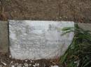 Ernest Harbourne Wilson
died 19-8-1954 aged 63 years,
Tingalpa Christ Church (Anglican) cemetery, Brisbane