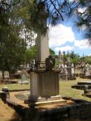 Toowong Cemetery, por 13, sect 29, grave 22;
Bell Harry Frederic Hawkesley, 12 10 1938, 81 years;
Bell Charles Frederick, 19 08 1875;
Toowong cemetery portion 13 sect 29 grave 11;
Hobbs Ivy Phyllis, 09 08 1915;
Bell Harriett, 28 05 1913, 93 years;
Charles Frederick (BELL),
eldest son of late Charles BELL,
of 29 Stanley Gardens Kensington Park, London,
d: 20 Aug 1872, aged 45;
(wife) Harriett BELL,
d: 20 May 1913;
(son) F.H. BELL,
d: 16 Aug 1938;
Phyllis HOBBS,
d: 8 Aug 1915;
A.C. BODEN,
d: 26 Nov 1945;
Florence A BODEN,
wife of A C BODEN,
d: 14 Oct 1948;
