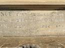 John PETRIE
d: 20 Mar 1887
aged 29
(second son of John and Jane K PETRIE)
Agnes BAYNES (nee PETRIE)
d: 27 Aug 1887
aged 22
their fourth daughter
(wife of George BAYNES)
James PETRIE
d: 16 Jul 1905
aged 44
third son
(husband of Annie PETRIE)
children of above James and Annie PETRIE
Agnes Florence PETRIE
d: 25 Nov 1914 aged 28
James Bertram PETRIE
d: 29 Jul 1014 aged 27
Myfanwy Ann PETRIE
d: 17 Dec 1895, aged 14 months
Brisbane General Cemetery (Toowong)