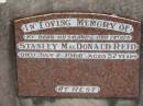 Stanley MacDONALD REID
2 Jul 1966, aged 57
Wivenhoe Pocket General Cemetery