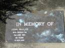 John PAULUS,
died 2 June 1991, 82 years;
Woodford Cemetery, Caboolture