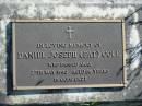 Daniel Joseph (Pat) COLE,
died 27 May 1990 aged 86 years;
Woodford Cemetery, Caboolture