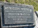 Gordon D. TINNEY,
husband father,
died 25 May 1967 aged 45 years;
Woodford Cemetery, Caboolture