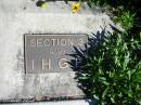 Section H, Rows I H G F;
Woodford Cemetery, Caboolture