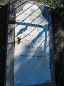 C.W. MARTIN,
accidentally killed 14 July 1913 aged 25 years;
Woodford Cemetery, Caboolture