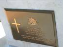 W.B. BRAUN,
28 June 1987 aged 67,
wife Marie;
Woodford Cemetery, Caboolture