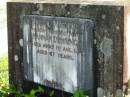 Hannah DUNNING, wife mum
died 1 Aug 1946 aged 67 years;
Woodford Cemetery, Caboolture