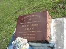 Philip John CRUICE, son brother,
died 7 Nov 1970 aged 19 years;
Woodford Cemetery, Caboolture
