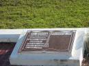 Darrell Watson MORRISBY, husband father,
died 1 Aug 1968 aged 52 years;
Woodford Cemetery, Caboolture