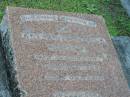 Arthur Frederick BOURNE,
died 23 June 1964 aged 60 years;
Woodford Cemetery, Caboolture