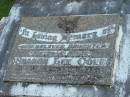 Sharon Lee COLE, daughter sister niece,
11-10-1963 - 18-8-1975;
Woodford Cemetery, Caboolture