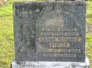 Edgar Reginald FINTER,
husband father son,
died 16 July 1953 aged 34 years;
Woodford Cemetery, Caboolture