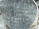 Christopher John CADDIES, son,
died 7 Dec 1955 aged 15 days;
Woodford Cemetery, Caboolture