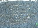 Hazel Jean ITZSTEIN, mum,
died 17 Feb 1989 aged 56 years;
Woodford Cemetery, Caboolture