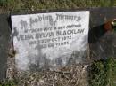 Vera Sylvia Blacklaw
23 Oct 1972, aged 66
Woodhill cemetery (Veresdale), Beaudesert shire