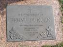 Beryl Duncan
1 Feb 1992, aged 64
Woodhill cemetery (Veresdale), Beaudesert shire