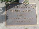 Thora Arthy
25 Jun 1994, aged 66
Woodhill cemetery (Veresdale), Beaudesert shire