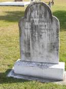 Albert Edward Jennings
6 Feb 1886, aged 42
Woodhill cemetery (Veresdale), Beaudesert shire