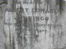 Albert Edward Jennings
6 Feb 1886, aged 42
Woodhill cemetery (Veresdale), Beaudesert shire