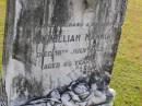 John William Manning
18 Jul 1932, aged 66
Emily Manning
2 Apr 1941, aged 73
Woodhill cemetery (Veresdale), Beaudesert shire